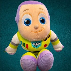 Disney Parks Authentic Buzz Lightyear Babies Plush with blanket